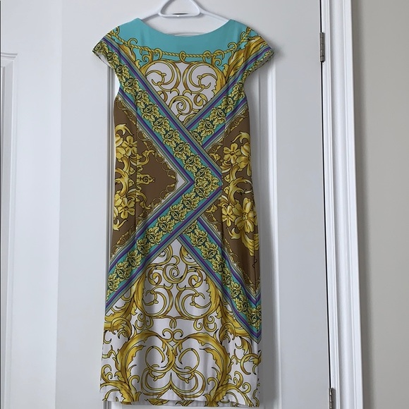 Bright and beautiful dress by Joseph Ribkoff - Picture 2 of 4